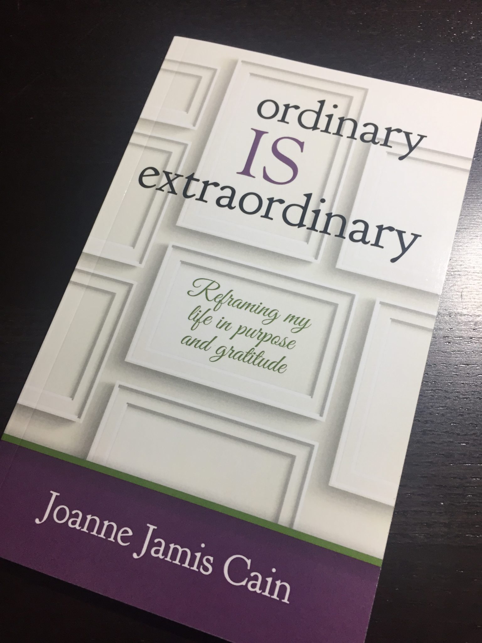 Ordinary is Extraordinary book cover